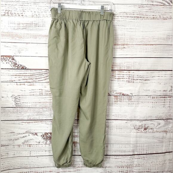 Ramy Brook New York Landry Tencel Green Jogger Pants, EUC, Size XS, MSRP $295 - Picture 8 of 13